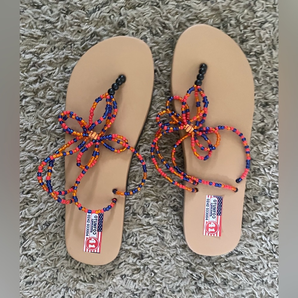 Sandals handmade in Lome Togo 🇹🇬 West Africa